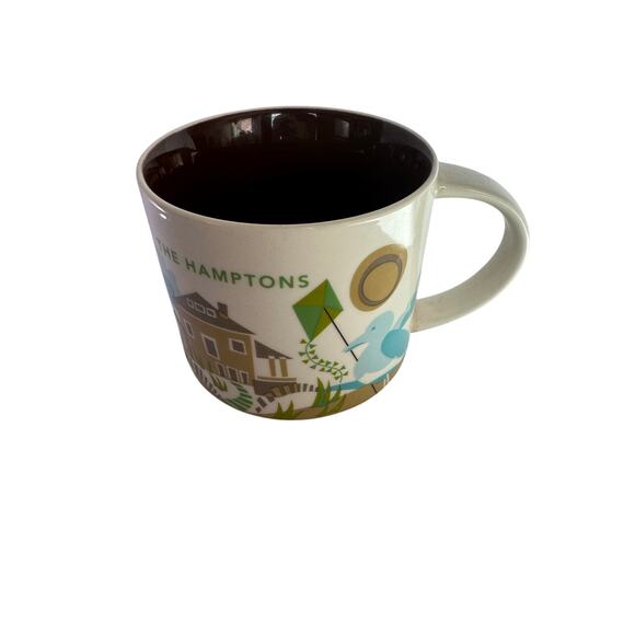 Starbucks The Hamptons "YOU ARE HERE" 14 oz coffee tea mug - Picture 4 of 10